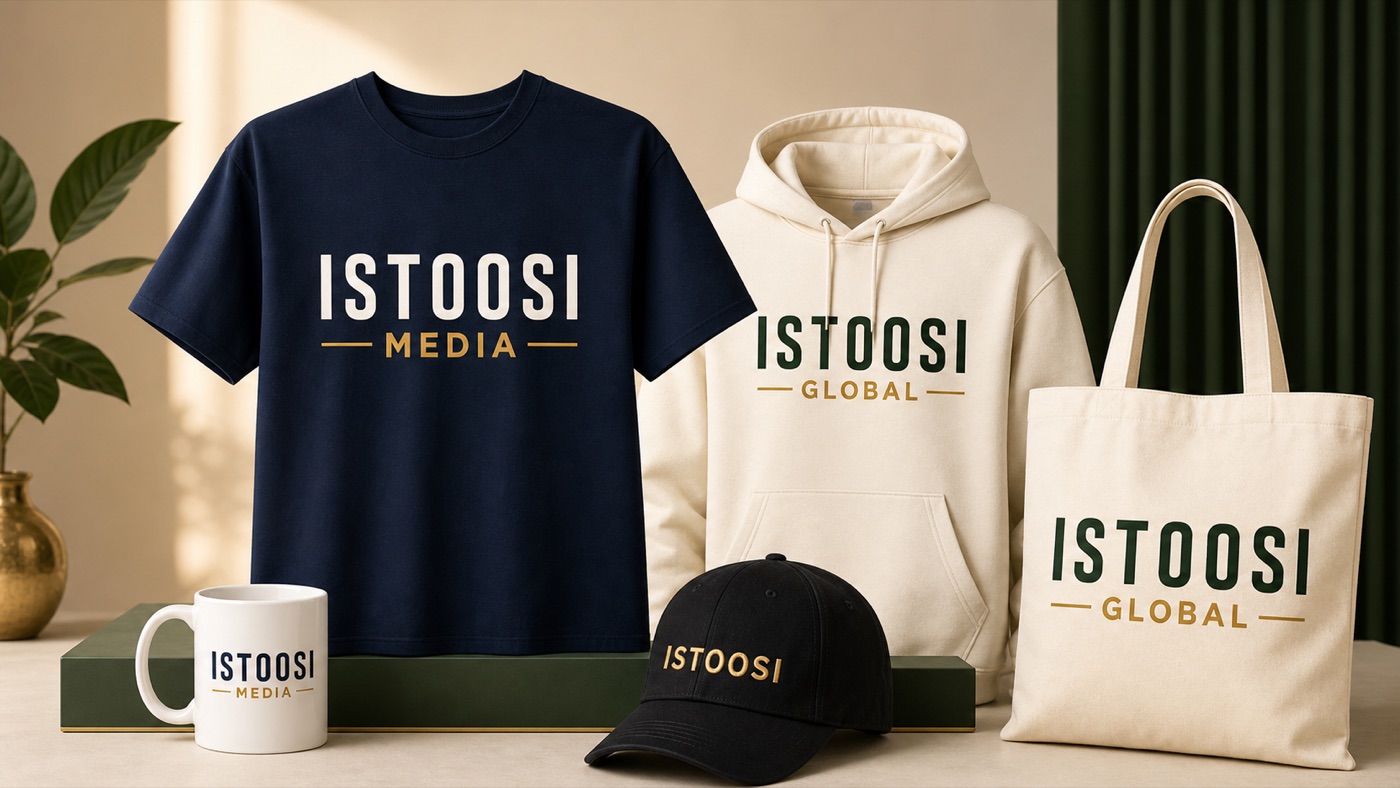 Istoosi Media and Istoosi Global merchandise collection