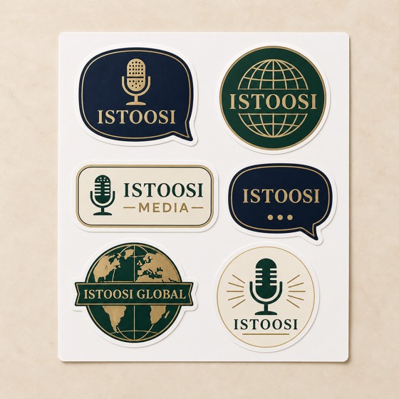 Sticker Pack from the Istoosi merchandise collection