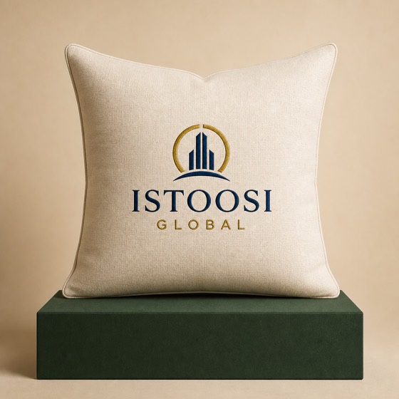 Global Throw Pillow from the Istoosi merchandise collection
